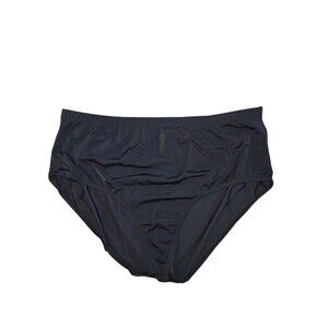 Swimsuits For All NWOT Black Swim Brief Bikini Bottom Women's Plus Size 28